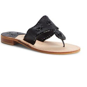 Jack Rogers Leather Thong Sandals (8) - Loved
